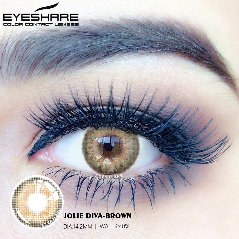 Natural Color Lens Eyes KING Series Yearly Color Contact Lenses for Eyes Beauty Contact Lenses Eye Cosmetic Color Lens Eyes