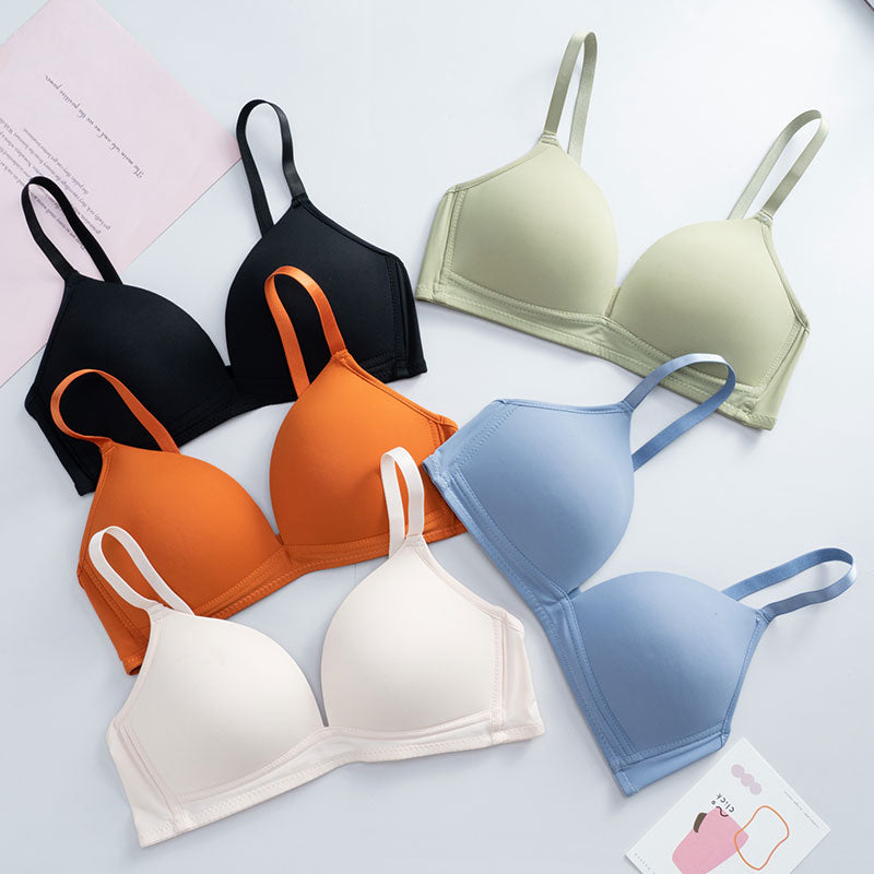 Women Bra Soft Wireless Bras Women Sexy Lingerie Fashion Adjusted Push Up Seamless Bralette Female A B Cup Underwear