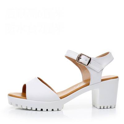 GKTINOO New Summer Women Sandals Shoes 2022 Thick With OL Korean Summer Sandals Large Size Genuine Leather Women Shoes Sandals