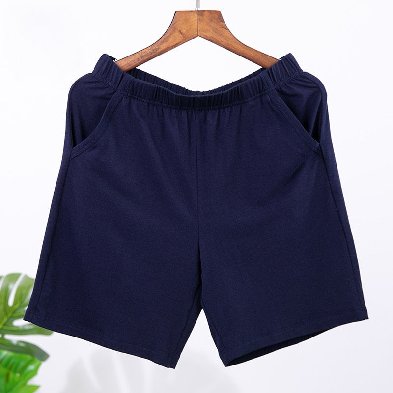 NANJIREN Summer Shorts Men Fashion Brand Breathable Male Casual Shorts Comfortable Plus Size Fitness Man Bodybuilding Shorts