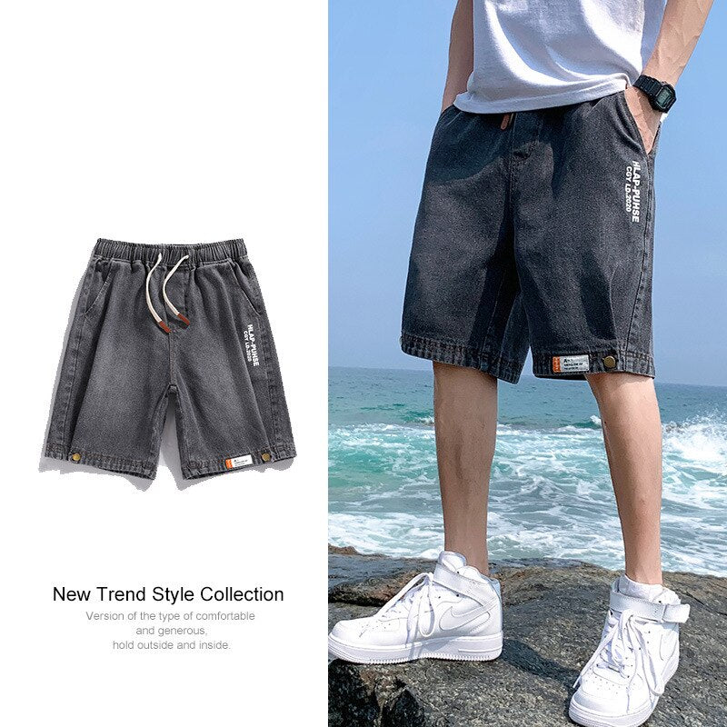 2022 New Summer Men Shorts Men Jeans Shorts Plus Size Fashion Designers Shorts Cotton Jeans Men's Slim Jeans Shorts M-5XL AYG241