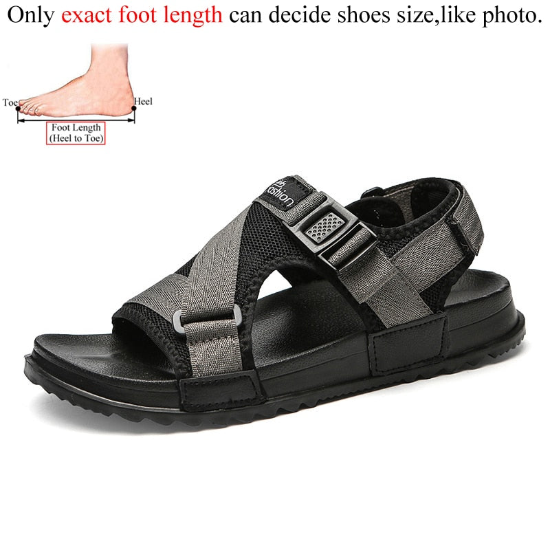 Casual Men Sandals Summer Shoes Boys Sandal Mens Sandles Outdoor Breathable Comfort Slip On Plus Big Size 48 49 Sandalias Hombre