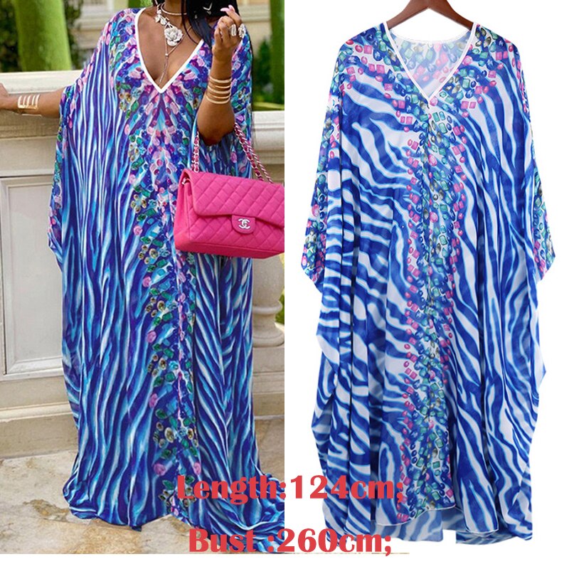 New Maxi Beach Boho Dress Plus Size Beach Cover Up Pareos De Playa Mujer 2022 Robe De Plage Bikini Cover Up Beachwear Sarong