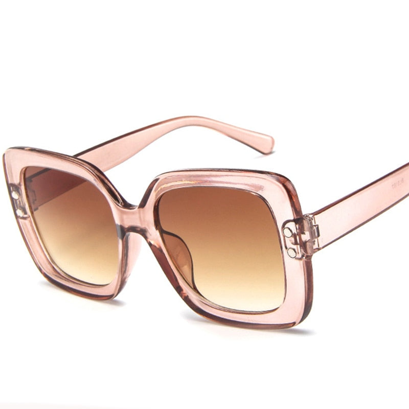 RBROVO Square Retro Sunglasses Women 2021 Luxury Sun Glasses Women/Men Oversized Sunglasses Women Vintage Oculos De Sol Feminino