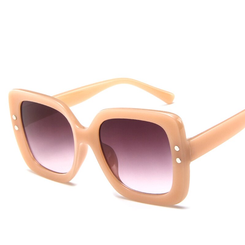 RBROVO Square Retro Sunglasses Women 2021 Luxury Sun Glasses Women/Men Oversized Sunglasses Women Vintage Oculos De Sol Feminino