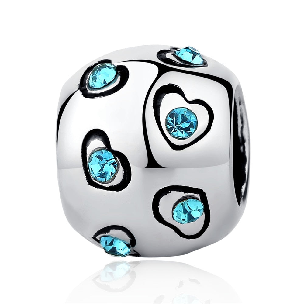 Bamoer Silver Color  Animal Charm Fit Bracelet or Necklace Accessories Bead Jewelry Making Fine Jewelry Gift