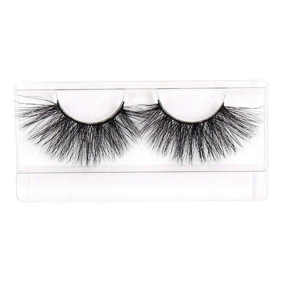 AMAOLASH 25mm Eyelashes 5D Mink Lashes Thick Crisscross False Eyelashes Fluffy Dramatic Eyelashes Makeup Soft Lashes 38 Styles