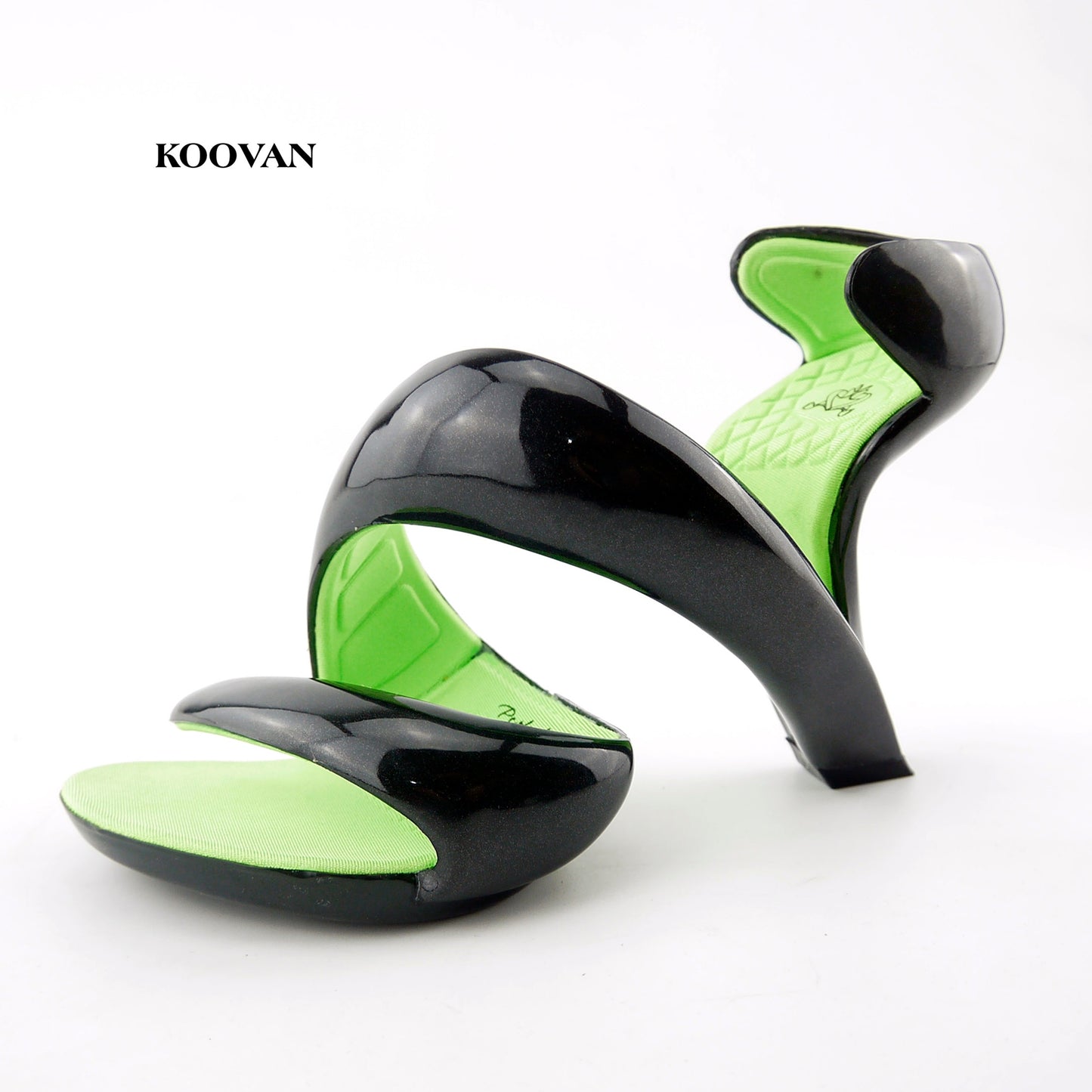 Koovan Women Shoes 2021 Summer New Fashion Bottomless Snake Women Heels Platform Sandals Shoes Women Wedding Shoes Women Pumps