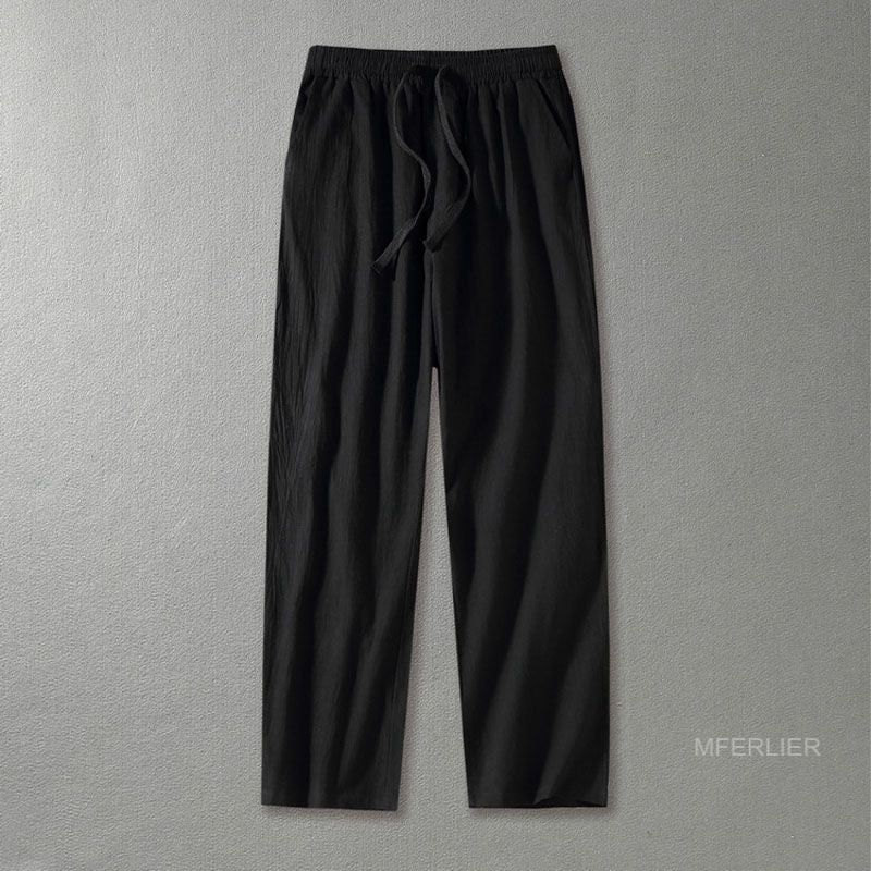 Pants Large Size Autumn Summer 11XL Waist 170cm Loose Pants Men 6XL 7XL 8XL 9XL 10XL Cotton Trousers