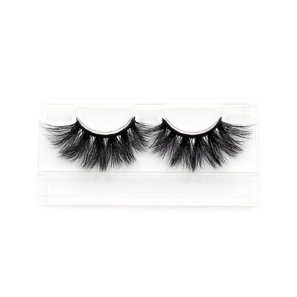 AMAOLASH 25mm Eyelashes 5D Mink Lashes Thick Crisscross False Eyelashes Fluffy Dramatic Eyelashes Makeup Soft Lashes 38 Styles