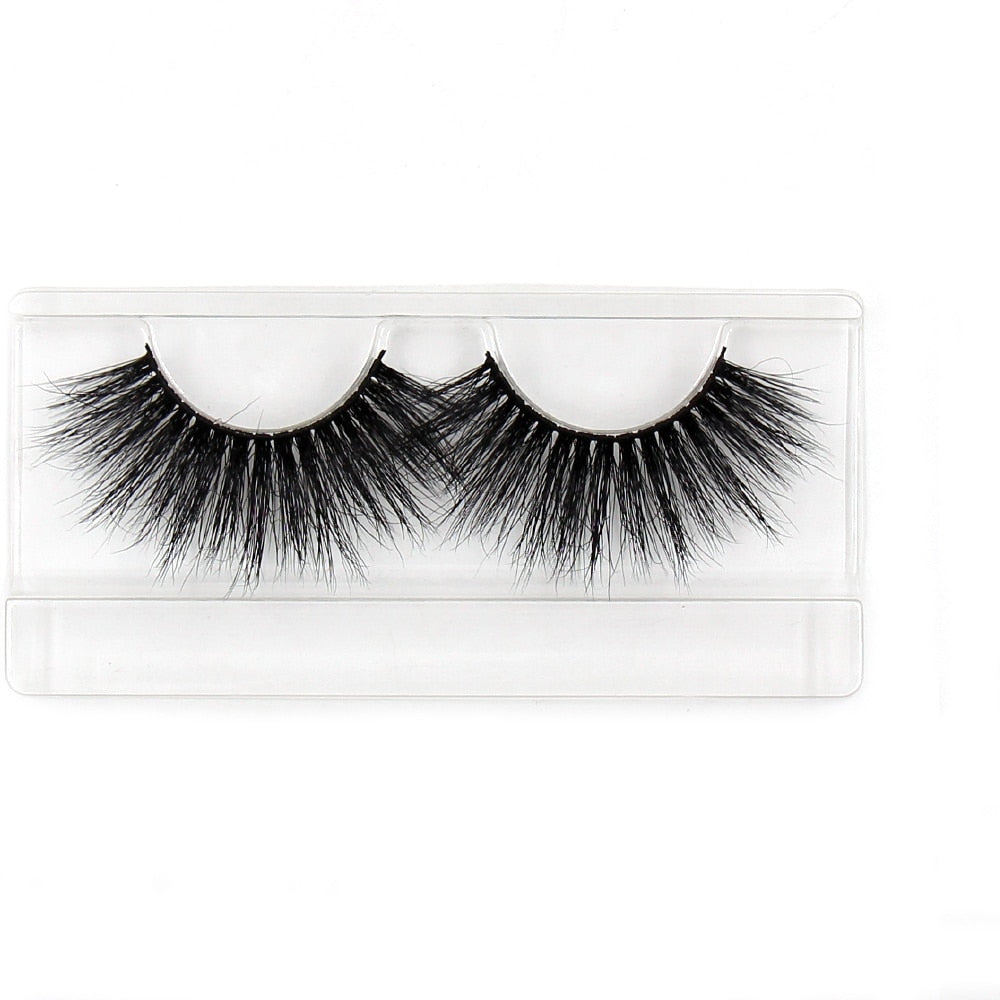 AMAOLASH 25mm Eyelashes 5D Mink Lashes Thick Crisscross False Eyelashes Fluffy Dramatic Eyelashes Makeup Soft Lashes 38 Styles