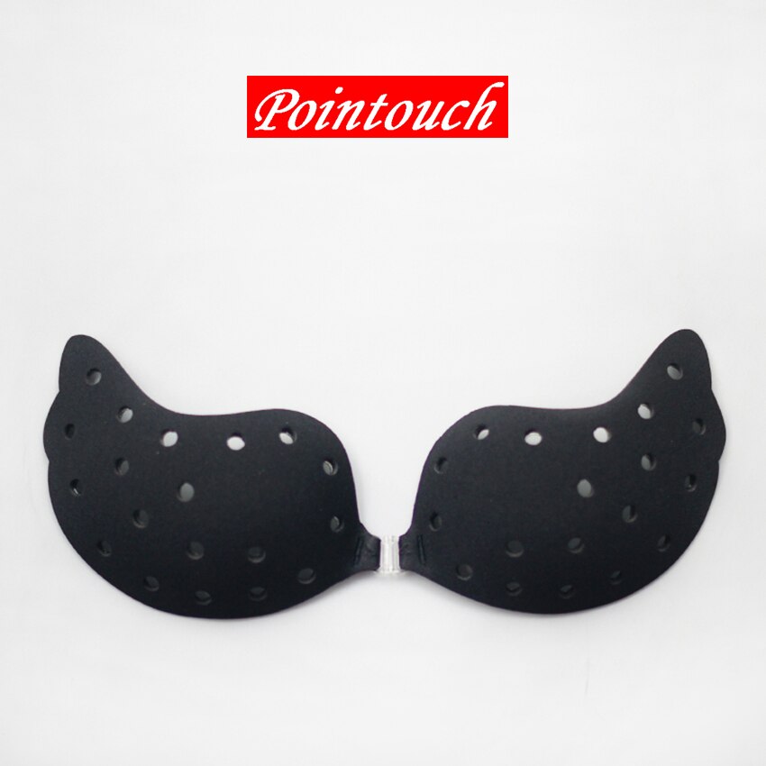 POINTOUCH Sexy Backless Bras Women Push Up Underwear Strapless Breathable Silicone Invisible Wire Free Wedding Party Brassiere