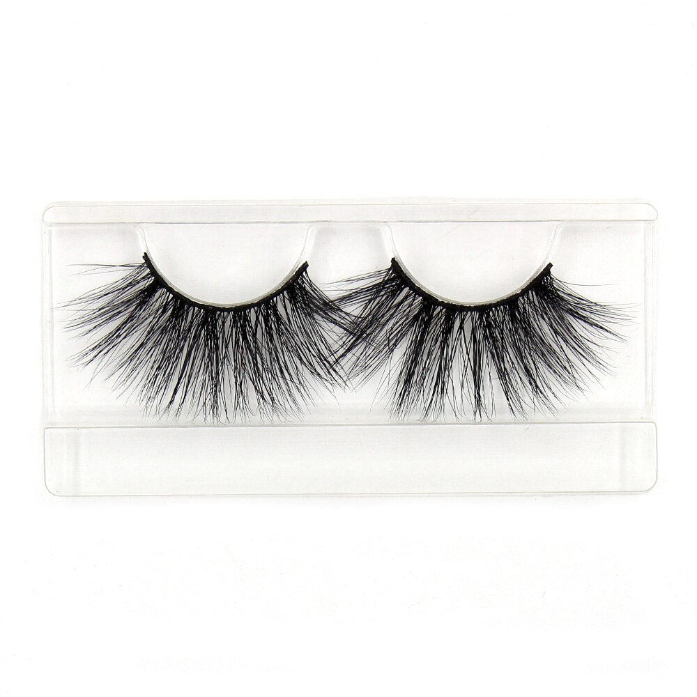 AMAOLASH 25mm Eyelashes 5D Mink Lashes Thick Crisscross False Eyelashes Fluffy Dramatic Eyelashes Makeup Soft Lashes 38 Styles