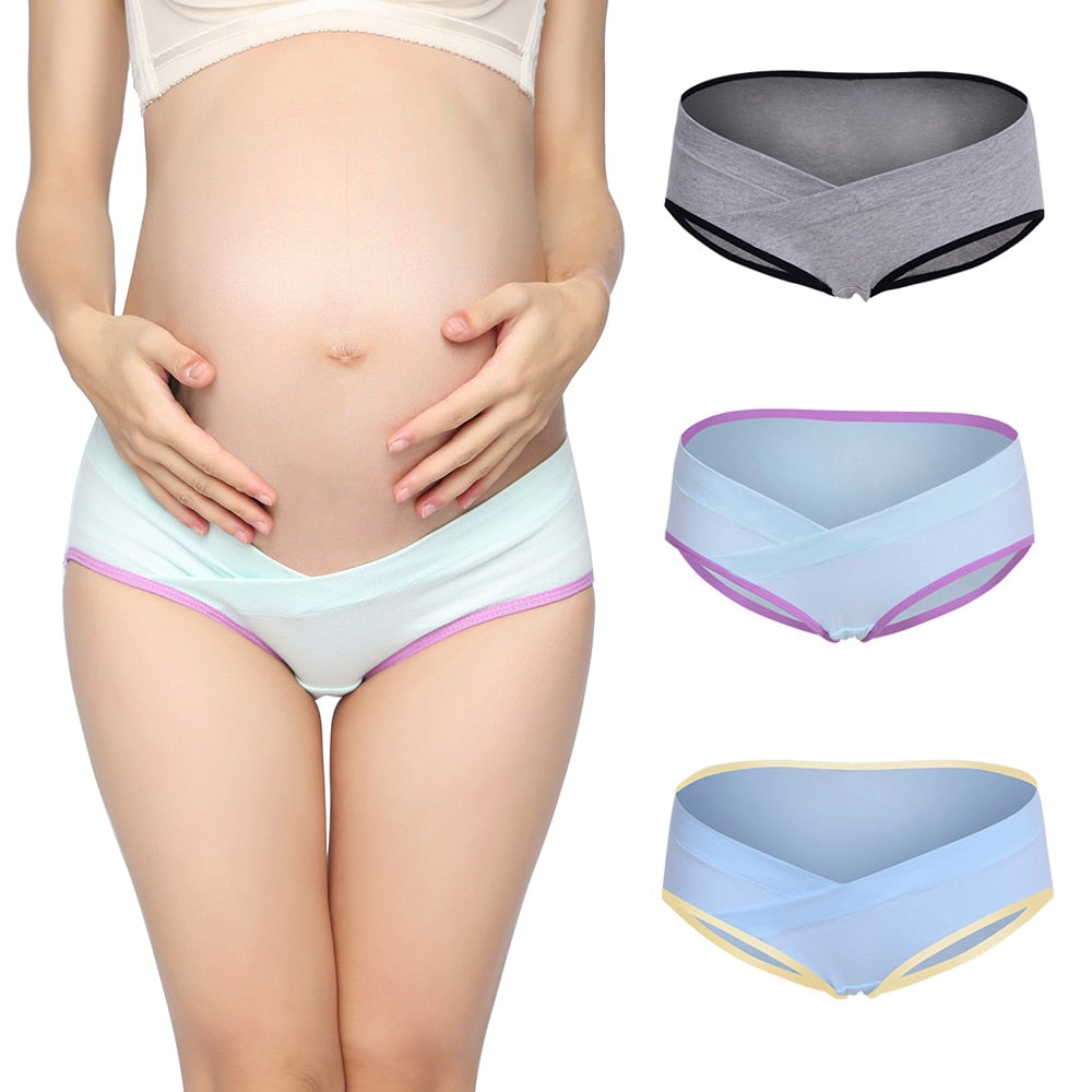 Maternity Women&#39;s Panties Soft Cotton Pregnant Women Underpants Breathable Clothes for Pregnant Women Underwear Intimates Briefs