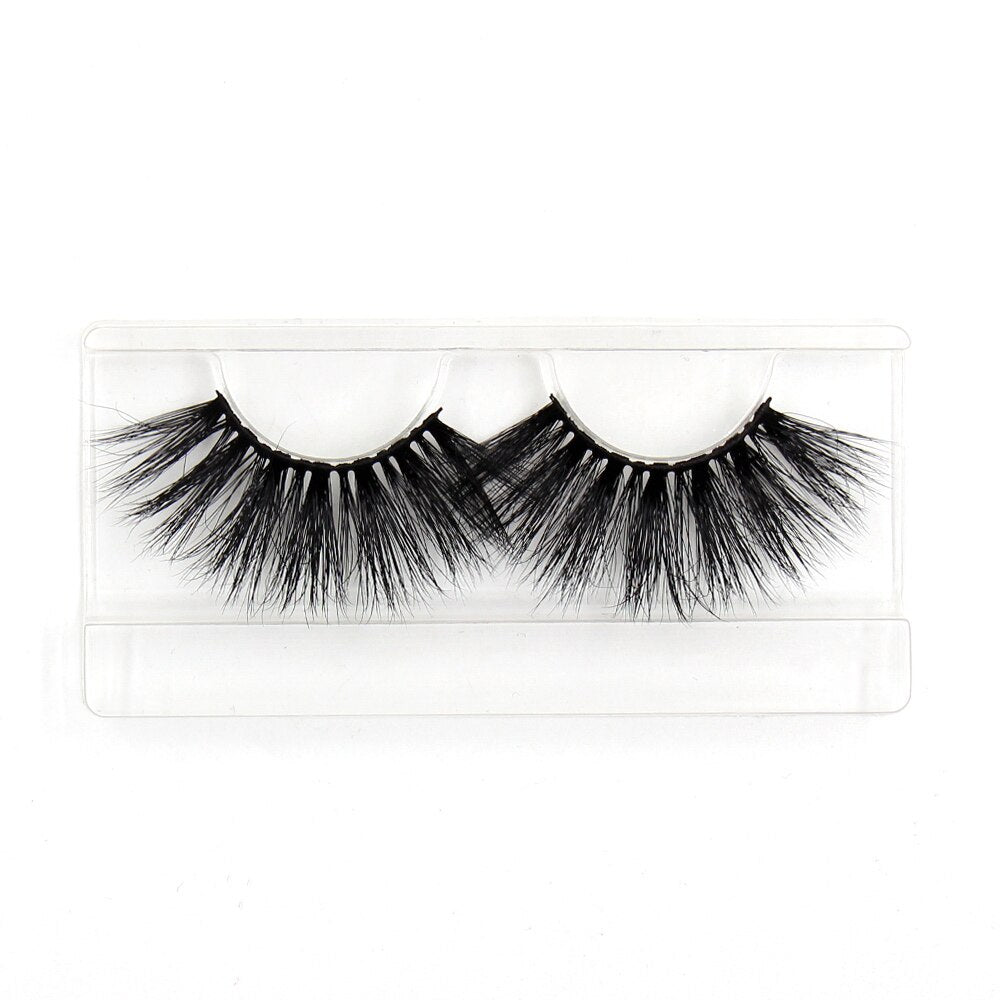 AMAOLASH 25mm Eyelashes 5D Mink Lashes Thick Crisscross False Eyelashes Fluffy Dramatic Eyelashes Makeup Soft Lashes 38 Styles