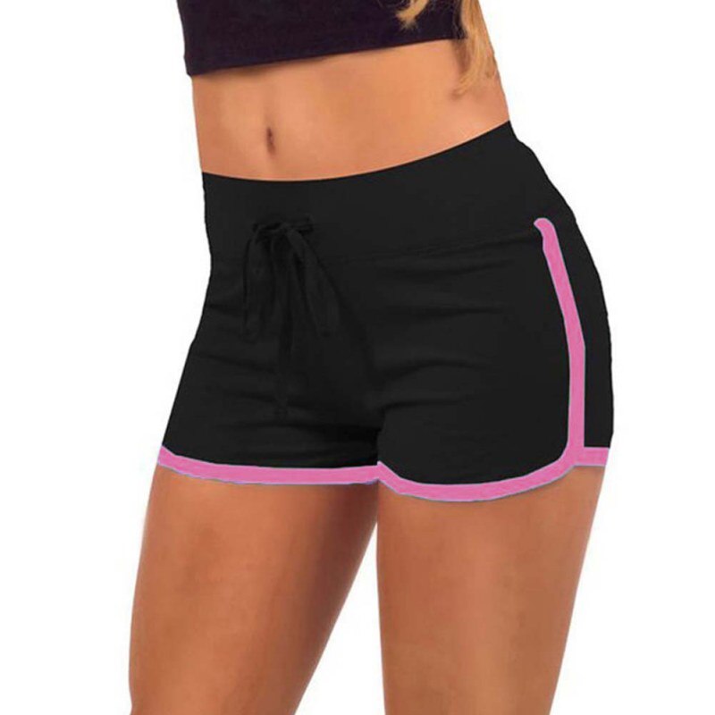 Women Sport Yoga Shorts  Women Cool Shorts Women Sport Short Fitness Patchwork Elastic Running Outdoor Yoga Shorts 456