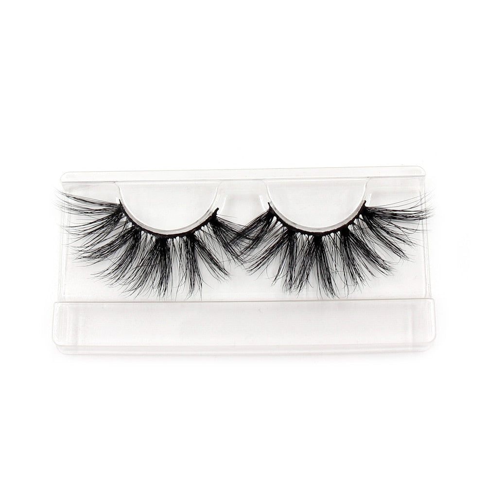 AMAOLASH 25mm Eyelashes 5D Mink Lashes Thick Crisscross False Eyelashes Fluffy Dramatic Eyelashes Makeup Soft Lashes 38 Styles