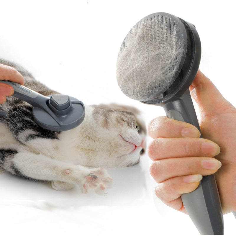 new pet Cat Brush Massage Tool dog brush for long hair grooming cat products for pets cat comb anti pulgas dogs pets accessories