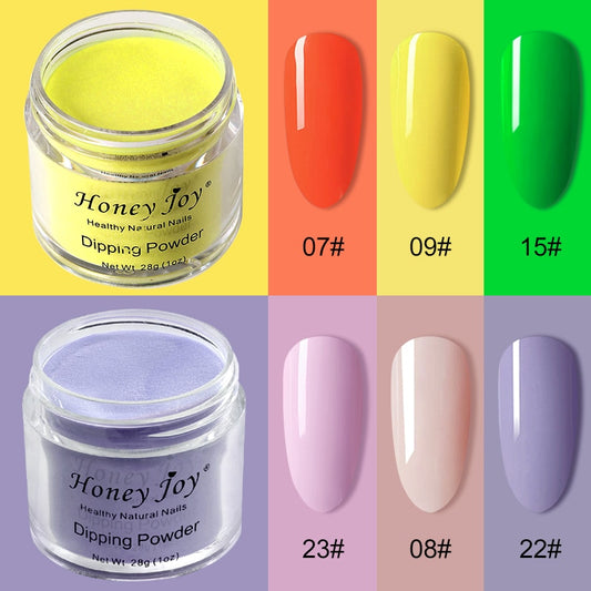 Very Fine Dip Powder Nails 28g/Box Dipping Powder Red Blue Purple No Lamp Cure Summer Gel Nail Polish Salon Effect Natural Dry