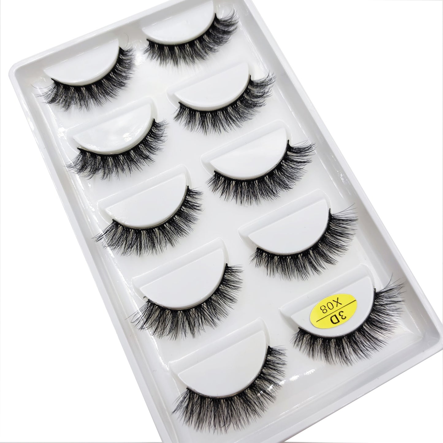 30 Style 5 Pairs Natural Eye Lashes Mink Lashes Handmade Fluffy Lashes 3D False Eyelashes Makeup Faux Cils Maquiagem Cilios