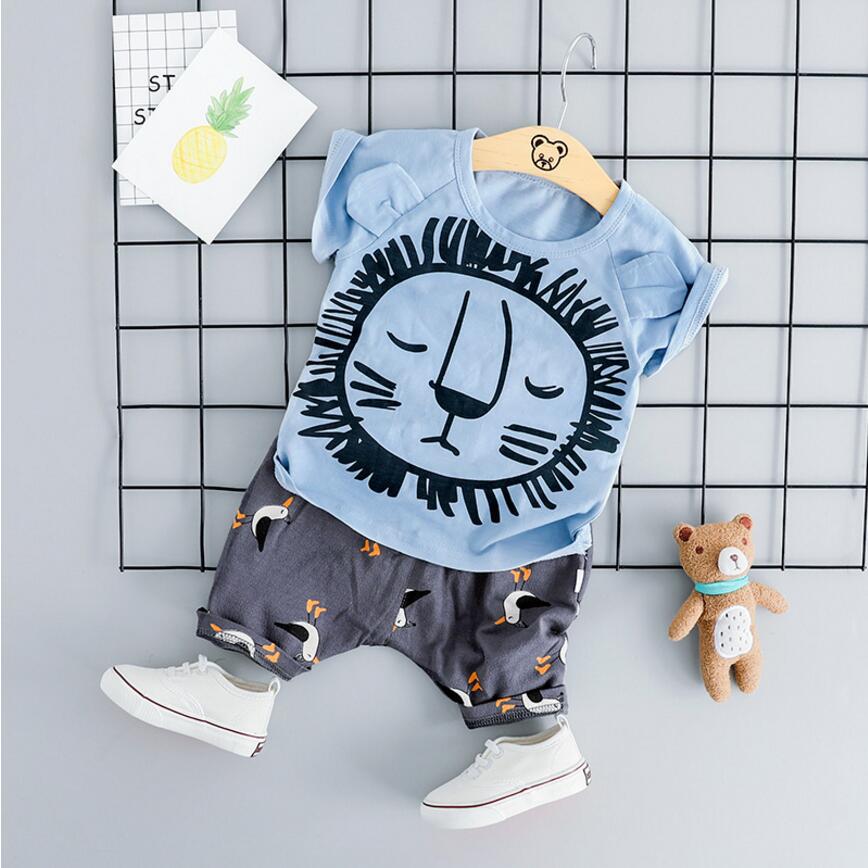 Baby Toddler Infant Clothing Suits Autumn Winter Boys Long Sleeve T-shirt + Coat + Pants 3pcs Sets For 1 2 3 4 Years Boy Clothes