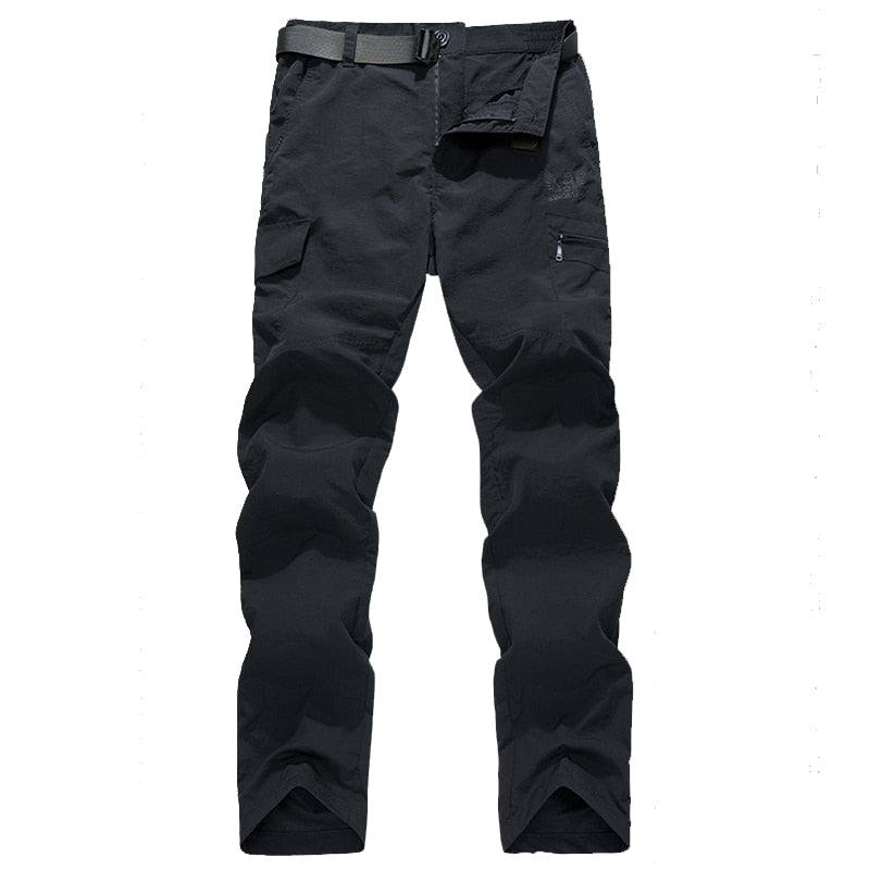 Men&#39;s Military Style Cargo Pants Men Summer Waterproof Breathable Male Trousers Joggers Army Pockets Casual Pants Plus Size 4XL