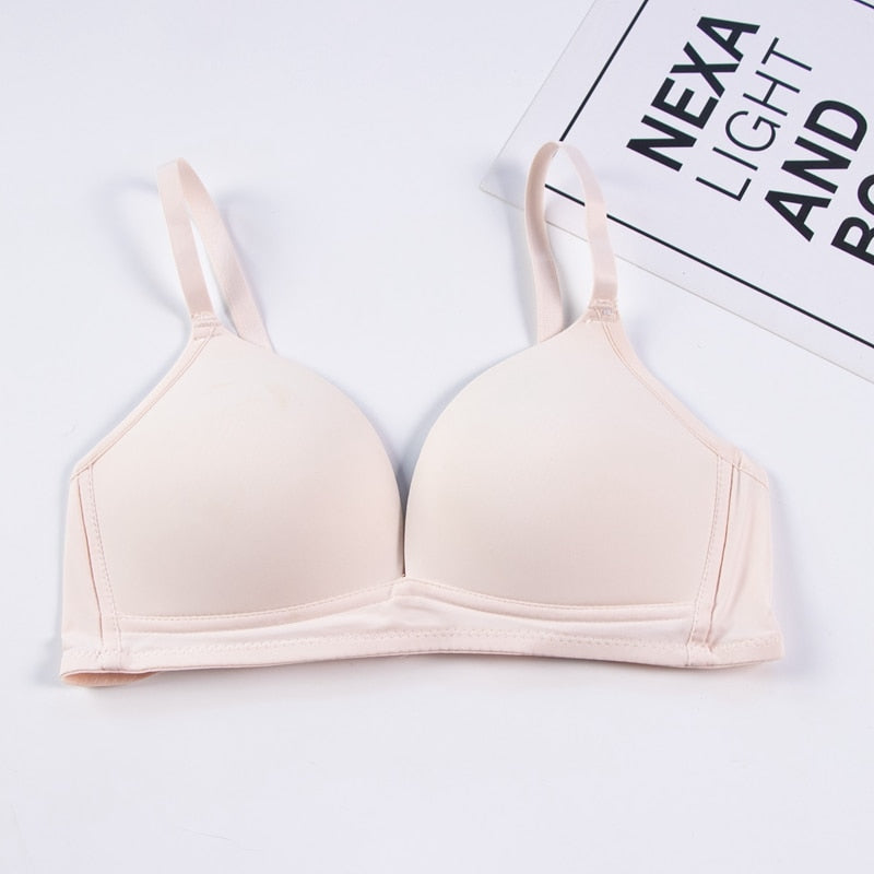 Women Bra Soft Wireless Bras Women Sexy Lingerie Fashion Adjusted Push Up Seamless Bralette Female A B Cup Underwear