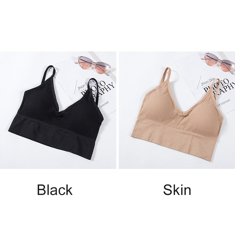 2 Pcs Bras for Women Sexy Seamless Bra U Type Backless Push Up Bralette Brassiere Women Lingerie Soutien Gorge Femme