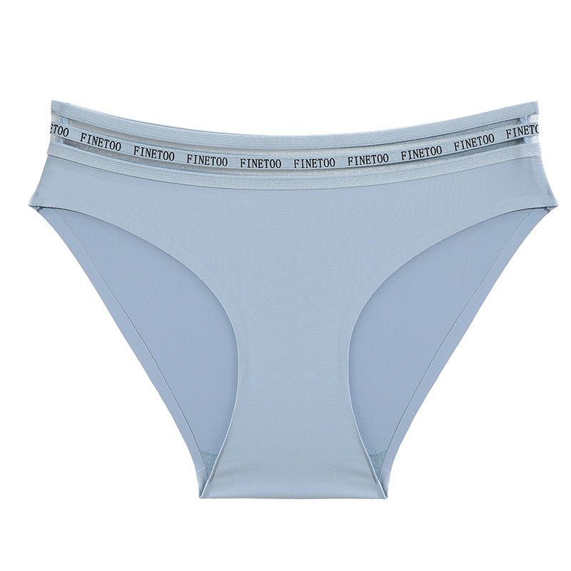 FINETOO Women's Panties Sexy Women Lace Panties Temptation Low-waist Panties For Women Transparent Hollow Out Underwear Female