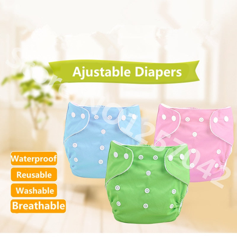 Baby Diapers Washable Reusable Nappies Cloth Diaper Nappy Waterproof For Newborn Baby Diaper Pocket Cover Winter Summer Version