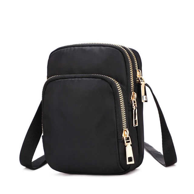 LKEEP Fashion Women Crossbody Zipper Mobile Phone Shoulder Bag Lady Female Multifunction Handbag Wrist Purse New Hot 2022