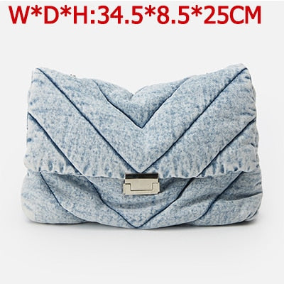 Big Chain Tote Women Shoulder Bag Fashion Large Capacity Messenger Bags for Women 2020 Solid Color Crossbody Bag Women&#39;s Bags