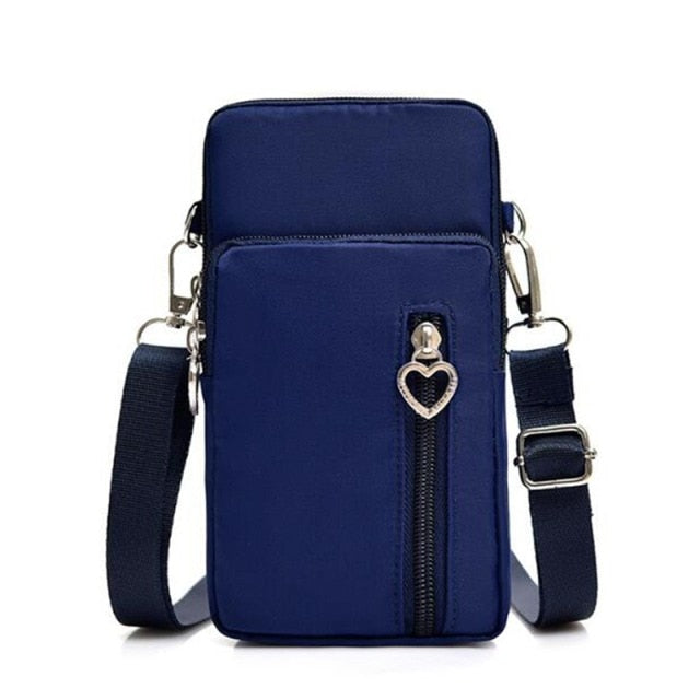 LKEEP Fashion Women Crossbody Zipper Mobile Phone Shoulder Bag Lady Female Multifunction Handbag Wrist Purse New Hot 2022