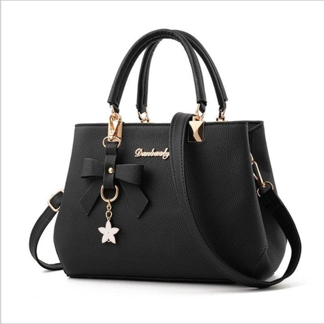 2021 Women Handbags Leather Totes Bag Top-handle Embroidery Crossbody Bag Shoulder Bag Lady Simple Style Hand Bags