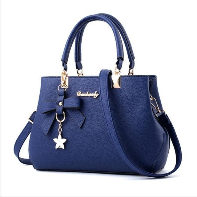 2021 Women Handbags Leather Totes Bag Top-handle Embroidery Crossbody Bag Shoulder Bag Lady Simple Style Hand Bags