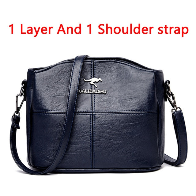 High Quality Soft PU Leather Shoulder Crossbody Bags for Women 2020 New Luxury Handbags Women Bags Designer Messenger Bag Sac