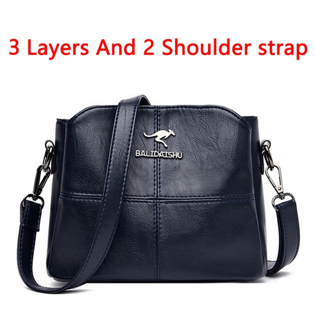 High Quality Soft PU Leather Shoulder Crossbody Bags for Women 2020 New Luxury Handbags Women Bags Designer Messenger Bag Sac