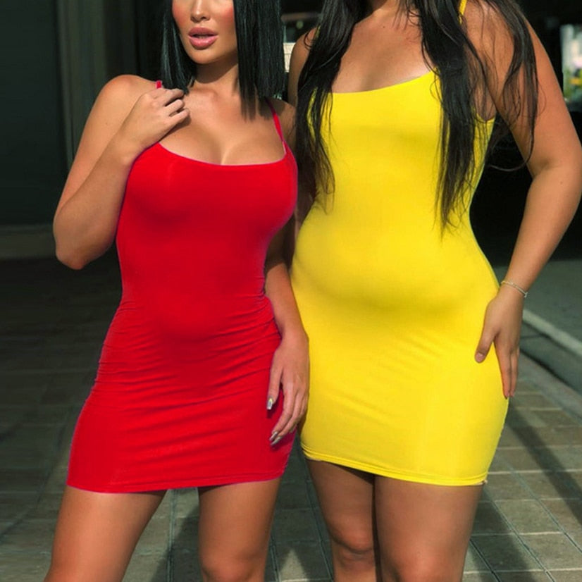 Dresses for Women 2021 Sexy Evening Bodycon Dress Mini Dress Sleeveless Club Night Beach Backless Dress Summer One-Piece